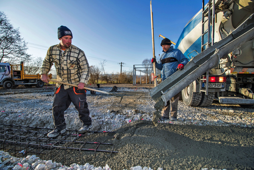 Suivi de chantier village d'entreprises Sillingy (du 5 au 18 décembre)